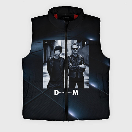 Мужской жилет Depeche Mode - Мартин и Дэйв / 3D-Красный – фото 1