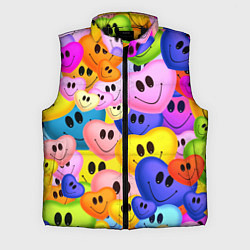 Мужской жилет Улыбка любви, цвет: 3D-черный