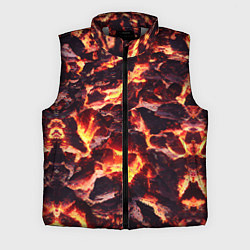 Мужской жилет Бурлящая лава, цвет: 3D-светло-серый