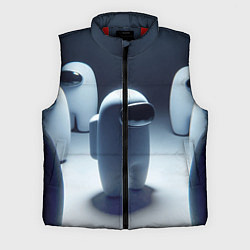 Мужской жилет Among us - fantasy - ai art, цвет: 3D-красный