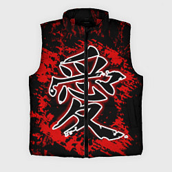 Мужской жилет Иероглиф любовь, цвет: 3D-красный