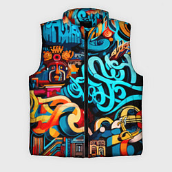 Мужской жилет Abstract graffiti - ai art, цвет: 3D-красный