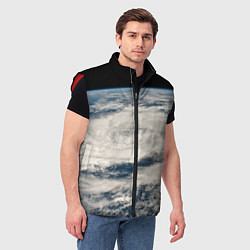 Мужской жилет Шторм в Аравийском море, цвет: 3D-красный — фото 2