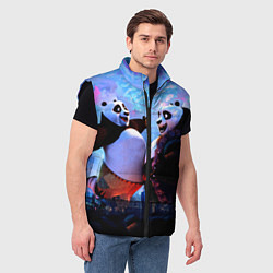 Мужской жилет Кунг-фу Панда Friend, цвет: 3D-черный — фото 2