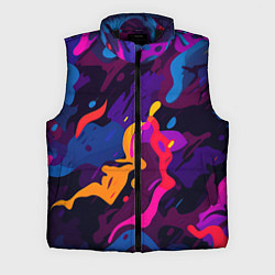 Мужской жилет Камуфляж из разноцветных красок