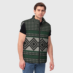 Мужской жилет Свитер Вовы Адидаса, цвет: 3D-светло-серый — фото 2