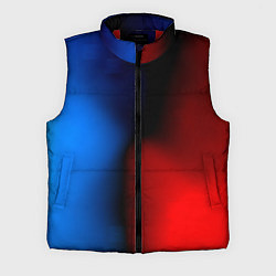 Мужской жилет Неоновый градиент краски, цвет: 3D-красный