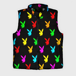 Мужской жилет Playboy pattern неон
