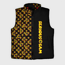 Мужской жилет Serious Sam pattern game, цвет: 3D-красный