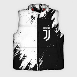 Мужской жилет Juventus краски чёрнобелые