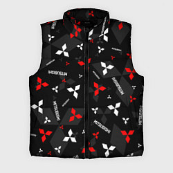Мужской жилет Mitsubishi - logo pattern