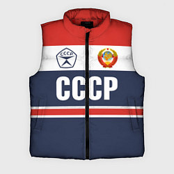 Мужской жилет СССР - Союз Советских Социалистических Республик, цвет: 3D-красный