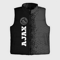 Мужской жилет Ajax sport на темном фоне по-вертикали, цвет: 3D-черный