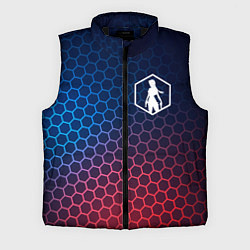 Мужской жилет Tomb Raider неоновые соты, цвет: 3D-черный