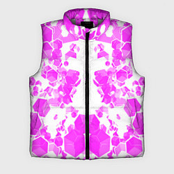 Мужской жилет Розовые осколки