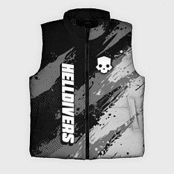 Мужской жилет Helldivers 2: Skull Logo, цвет: 3D-черный