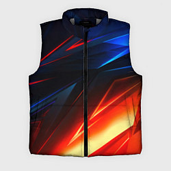 Мужской жилет Geometry stripes neon steel