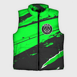 Мужской жилет PSG sport green, цвет: 3D-черный