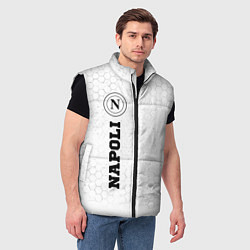 Мужской жилет Napoli sport на светлом фоне по-вертикали, цвет: 3D-черный — фото 2