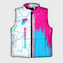Мужской жилет Hoffenheim neon gradient style по-вертикали