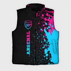 Мужской жилет Arsenal - neon gradient по-вертикали, цвет: 3D-черный