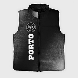 Мужской жилет Porto sport на темном фоне по-вертикали, цвет: 3D-черный