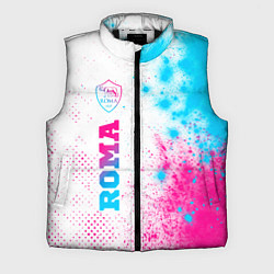 Мужской жилет Roma neon gradient style по-вертикали