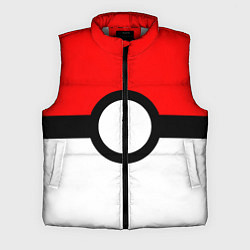 Мужской жилет Pokeball texture, цвет: 3D-светло-серый