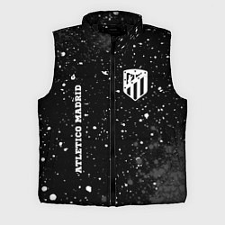 Мужской жилет Atletico Madrid sport на темном фоне вертикально