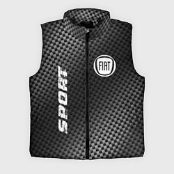 Мужской жилет Fiat sport carbon, цвет: 3D-черный