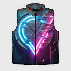 Мужской жилет Neon geometric abstraction - ai art