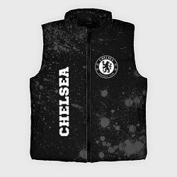 Мужской жилет Chelsea sport на темном фоне вертикально, цвет: 3D-черный