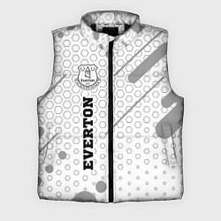 Мужской жилет Everton sport на светлом фоне по-вертикали, цвет: 3D-черный