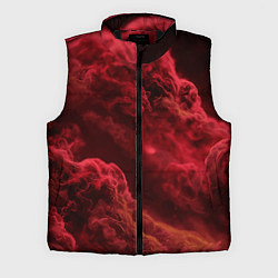Мужской жилет Красный густой дым инферно - inferno red