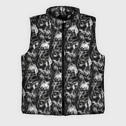 Мужской жилет Smoke skulls