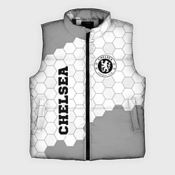 Мужской жилет Chelsea sport на светлом фоне вертикально, цвет: 3D-черный