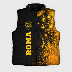 Мужской жилет Roma - gold gradient по-вертикали