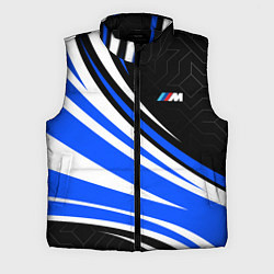 Мужской жилет BMW M - синие волны