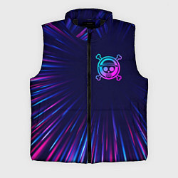 Мужской жилет One Piece neon blast lines, цвет: 3D-черный