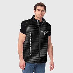 Мужской жилет Tokyo Revengers metal anime lines, цвет: 3D-черный — фото 2