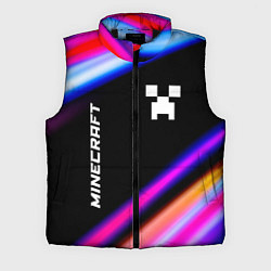 Мужской жилет Minecraft speed game lights, цвет: 3D-черный