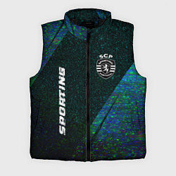 Мужской жилет Sporting glitch blue