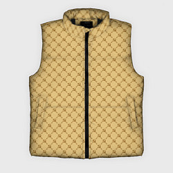 Мужской жилет Паттерн серп и молот luxury, цвет: 3D-черный