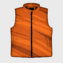 Мужской жилет Тёмный оранжевый полосами