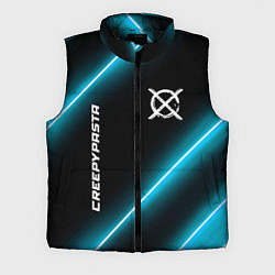 Мужской жилет CreepyPasta неоновые лампы, цвет: 3D-черный