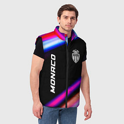 Мужской жилет Monaco speed game lights, цвет: 3D-черный — фото 2