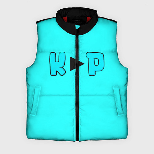 Мужской жилет Пердящее сердечко и коты / 3D-Красный – фото 1