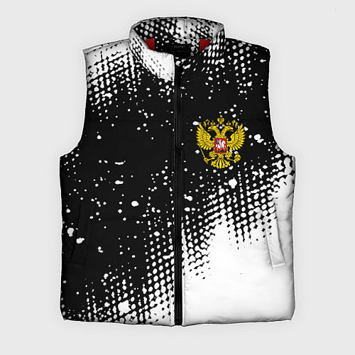 Мужской жилет Герб Росси краски / 3D-Красный – фото 1