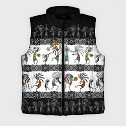 Мужской жилет Кокопелли - боги индейцев хайда