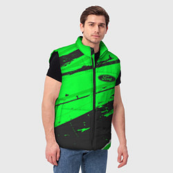 Мужской жилет Ford sport green, цвет: 3D-черный — фото 2